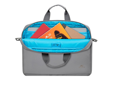 RIVACASE 8234 light grey сумка для ноутбука 13,3-14 / 6 - рис 15.