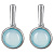 Серьги Azul Possebon A0655.20 S - миниатюра - рис 3.