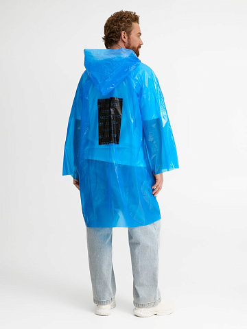 Дождевик-плащ CloudTime с печатью в один цвет на заказ - рис 14.