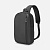Рюкзак на одно плечо Gravon, черный - миниатюра - рис 2.