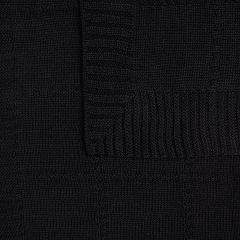 Плед Quadrisma, черный - рис 4.