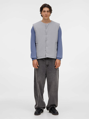 Жилет унисекс Veter, серый - рис 15.