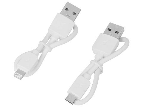 Портативное зарядное устройство Reserve с USB Type-C, 5000 mAh, фиолетовый - рис 7.