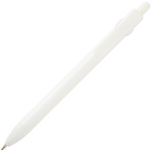 Fidget шариковая ручка из переработанной пластмассы - Белый