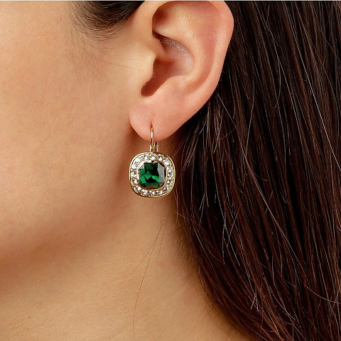 Серьги CELIN SG EMERALD Dyrberg Kern *370004 - рис 2.