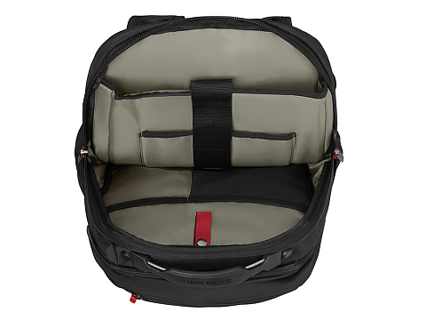 Рюкзак WENGER Cosmic 17, чёрный, переработанный ПЭТ/ПВХ/полиэстер, 34 x 23 x 49 см, 30 л - рис 5.
