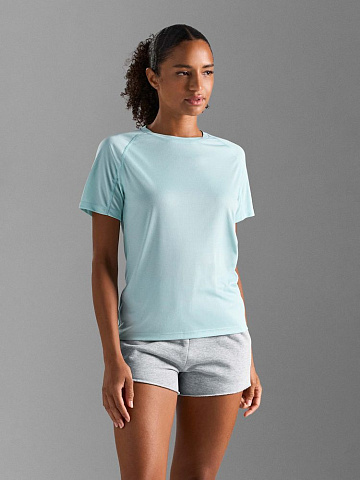 Футболка спортивная женская Vortex Women, темно-синяя - рис 6.