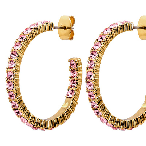 Серьги PINA SG LIGHT ROSE - рис 4.