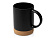 Кружка 450 мл с пробковым дном с крышкой Корк & Бон, черный - миниатюра - рис 6.