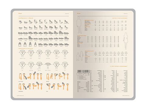 Ежедневник недатированный А5 Boston, черный (бирюзовый обрез) - рис 11.