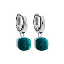 Серьги FIRENZE (S) Blue Zircon Qudo 107000/20-4601