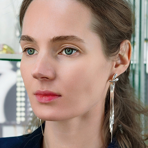 Серьги Fiore Luna ABE30878-03 S - рис 2.