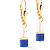 Серьги Blue Coeur de Lion 1126/20-0700 - миниатюра - рис 2.