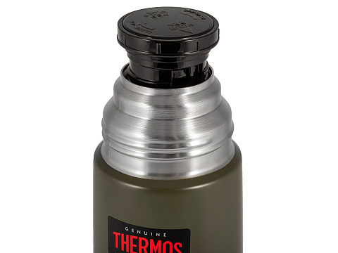 Термос из нерж. стали тм THERMOS FBB-1000AG 1L, зеленый - рис 3.