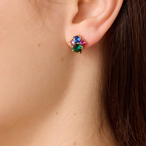 Серьги BILLIS SG RAINBOW Dyrberg Kern 470136 - рис 2.