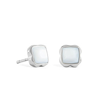 Серьги White quartz (April) Coeur de Lion 1300/21-1400