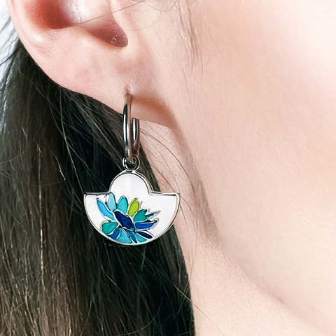 Серьги Fiore Luna AE13598-11A - рис 2.