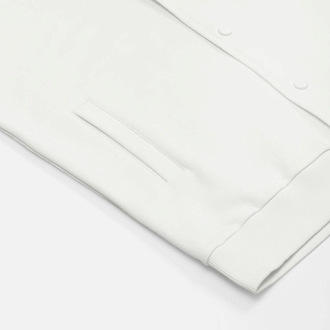 Бомбер унисекс Nuppu, молочно-белый - рис 6.