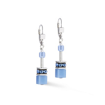 Серьги Blue-Silver Coeur de Lion 4020/20-0717