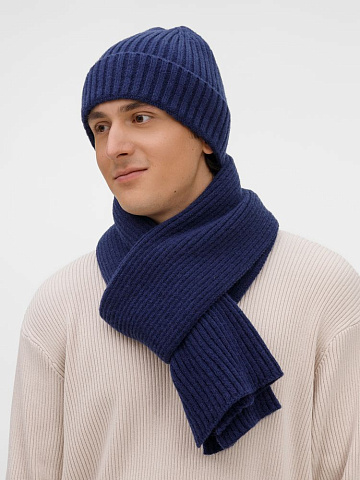 Шарф Laconi, синий - рис 9.