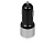 Адаптер автомобильный USB с функцией быстрой зарядки QC 3.0 TraffIQ, черный/серебристый - миниатюра - рис 2.