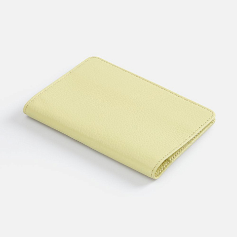 Обложка для паспорта Unison, светло-зеленая - рис 3.