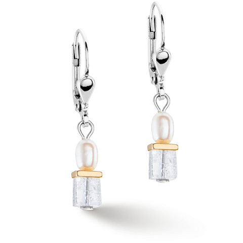 Серьги White Coeur de Lion *1126/20-1400 - рис 3.