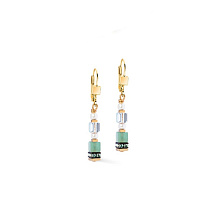 Серьги Multicolour Gold Coeur de Lion 2102/20-1516