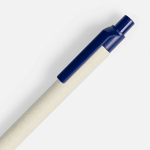 Ручка шариковая MilkMake, синяя - рис 4.