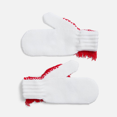 Варежки «Игогошки», с красной гривой - рис 3.