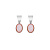 Серьги quartz rose Possebon A9163.9 R/S - миниатюра