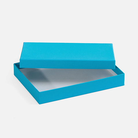 Коробка под ежедневник Startpoint, голубая - рис 3.