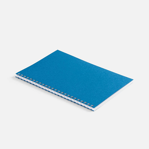 Блокнот Salvador в клетку, синий ver.2 - рис 2.