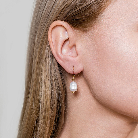Серьги Pearle Fiore Luna *AE03186-1G - рис 4.