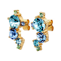 Серьги CURRA SG AQUA