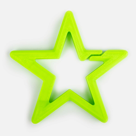 Брелок Impreso, 3D-печать на заказ, звезда