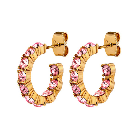 Серьги RAQUEL SG LIGHT ROSE Dyrberg Kern 460063