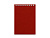 Бизнес - блокнот А6 (94 х 130 мм) Office 60 л., красный - миниатюра