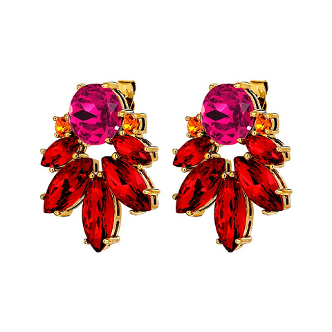 Серьги DRAGO SG RED / PINK Dyrberg Kern 470064