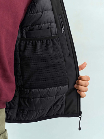 Жилет софтшелл унисекс Falcon BW, синий - рис 6.