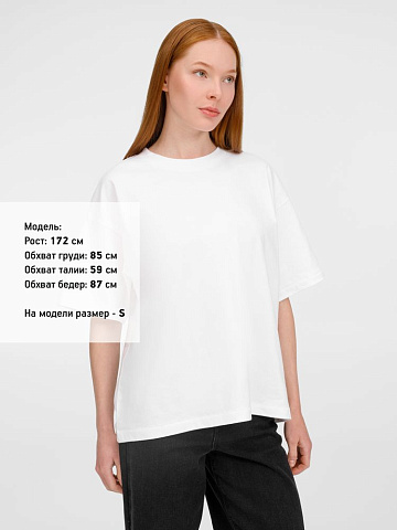 Футболка оверсайз унисекс Legacy, светло-бежевая (неокрашенная) - рис 9.