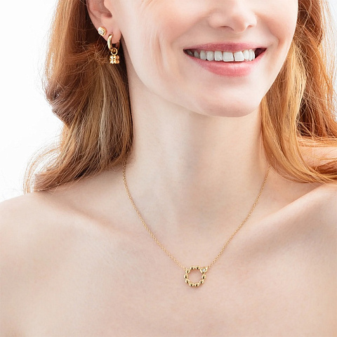 Серьги Gold Coeur de Lion 0160/21-1600 - рис 2.