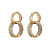 Серьги gold eight Mason ABE27977-02 G - миниатюра