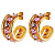 Серьги HELEN SG ROSE Dyrberg Kern 440049 - миниатюра - рис 4.
