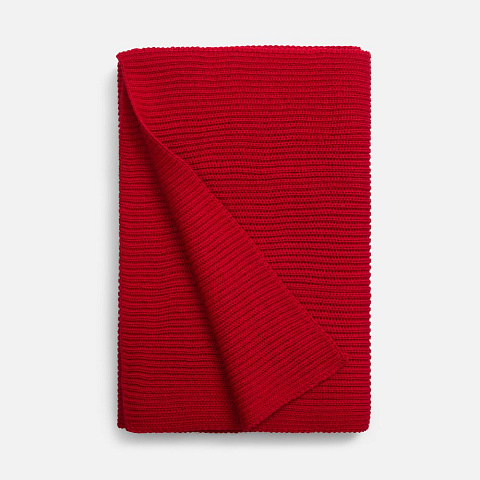 Шарф Nobilis Mono, красный - рис 3.