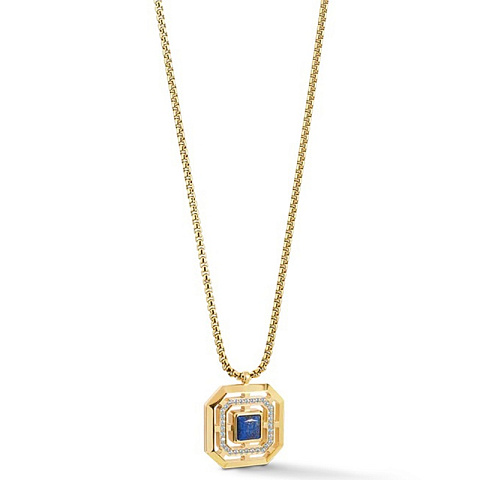 Колье Blue-Gold - рис 4.
