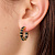 Серьги RAQUEL SG BLACK Dyrberg Kern 470113 - миниатюра - рис 2.