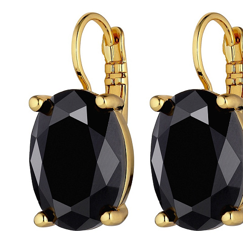 Серьги CHANTAL SG BLACK Dyrberg Kern 430084 - рис 3.