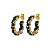 Серьги TAMARIN SG BLACK Dyrberg Kern 470016 - миниатюра