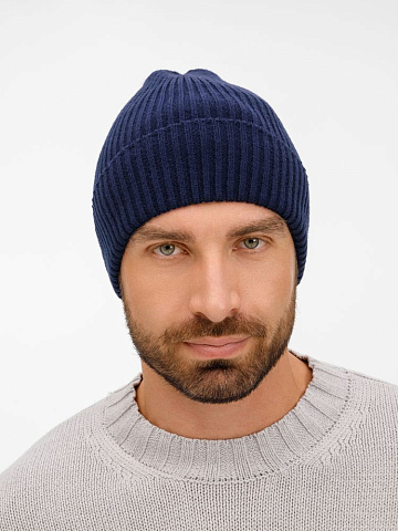 Шапка Catch Match, темно-синяя - рис 5.